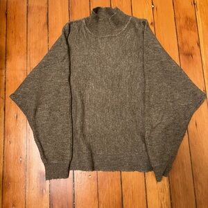 H&M Women's Brown Turtleneck Sweater